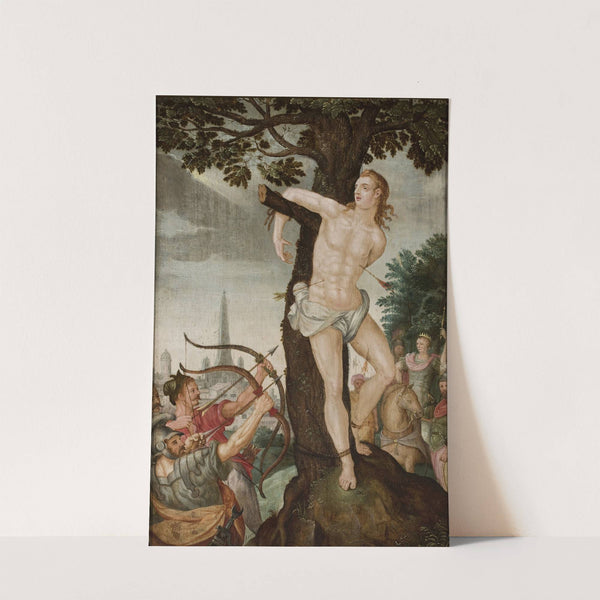 Martyrdom of St. Sebastian by Anonymous