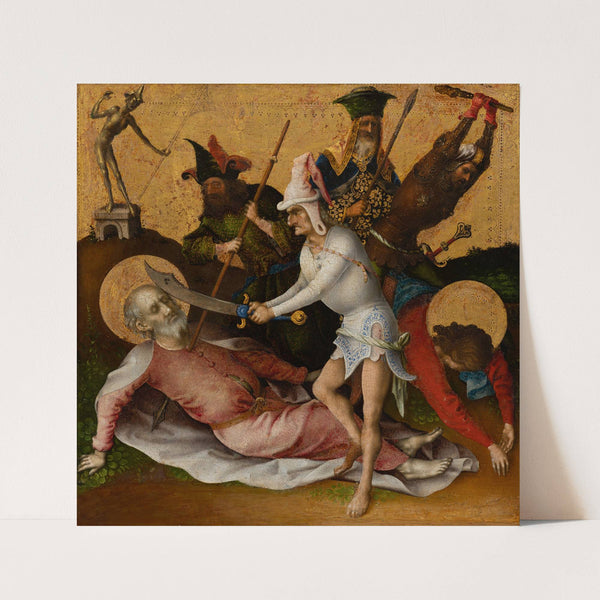 Martyrdom of St Simon and Judas (after 1435) by Stefan Lochner