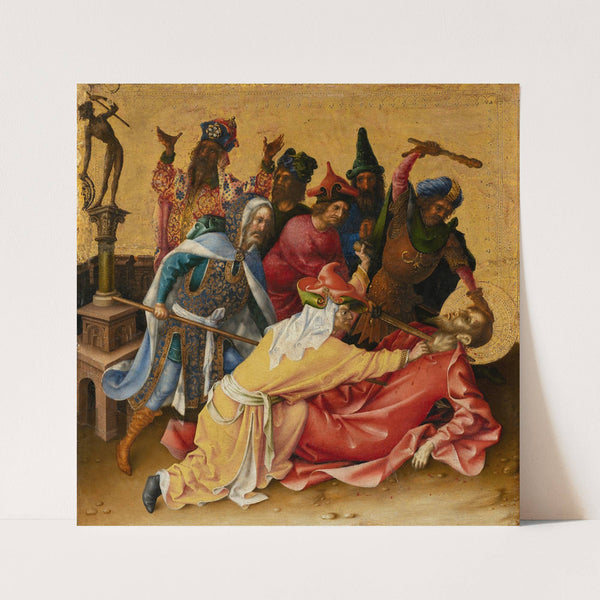 Martyrdom of St Thomas by Stefan Lochner