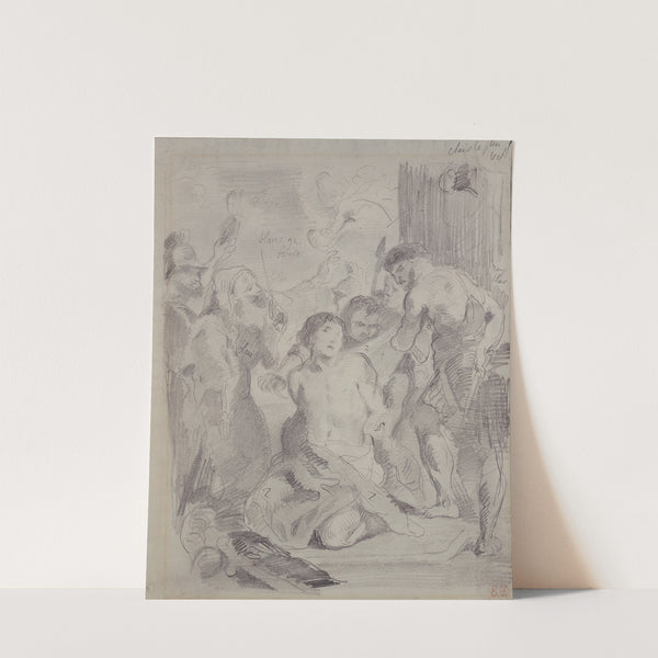 Martyrium des Heiligen Georg (1845) by Eugène Delacroix