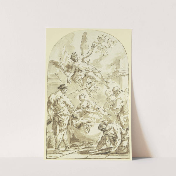 Martyrium des Heiligen Johannes by Gaspare Diziani