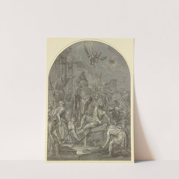 Martyrium des Heiligen Laurentius by Theodoor van Thulden