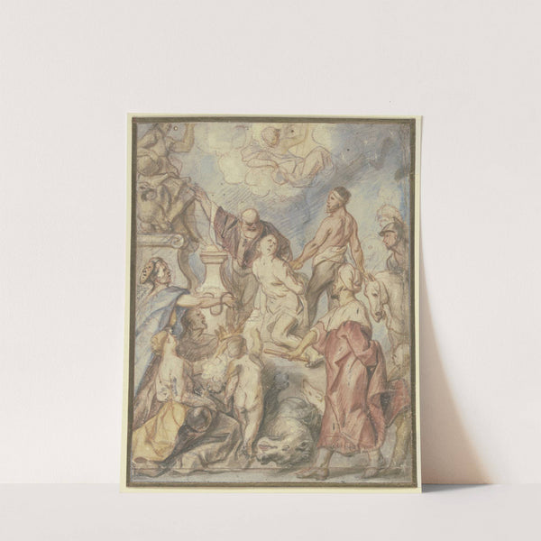 Martyrium des Heiligen Quirinus von Malmédy by Jacob Jordaens