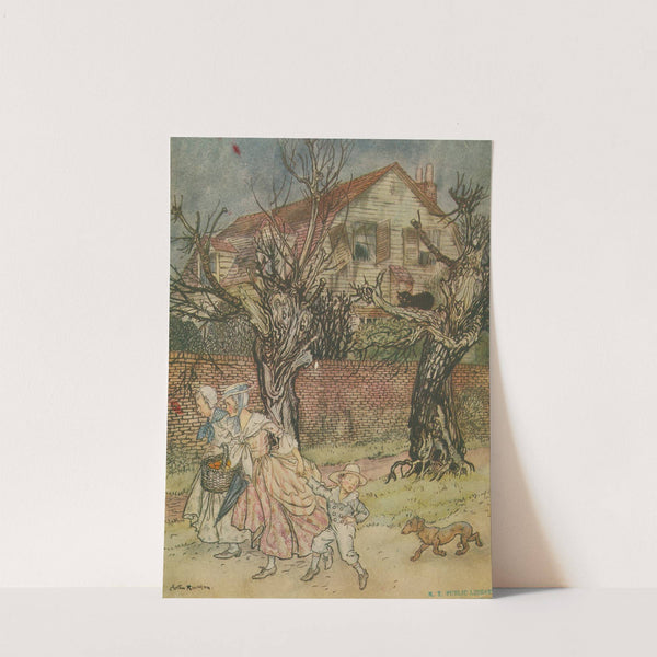 Marvellous tales of haunted fields, and haunted brooks, and haunted houses by Arthur Rackham