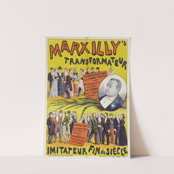 Marxilly’s Transformateur Imitateur Fin De Siecle (1880-1890) by H. Bertrand