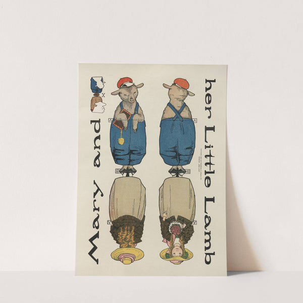 Mary and her little lamb by M.A. Glen