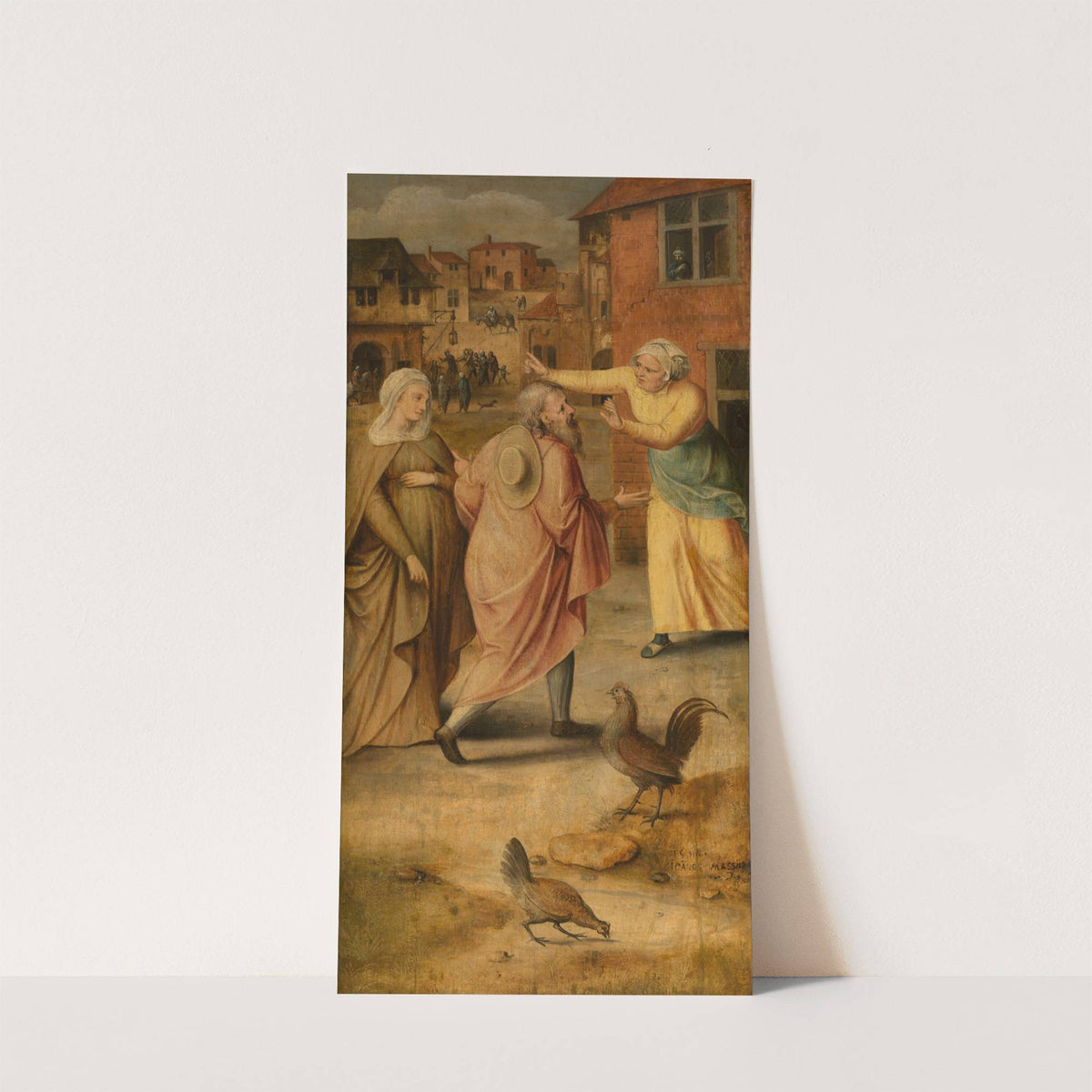 Mary and Joseph Find no Lodgings in Bethlehem by Jan Massijs
