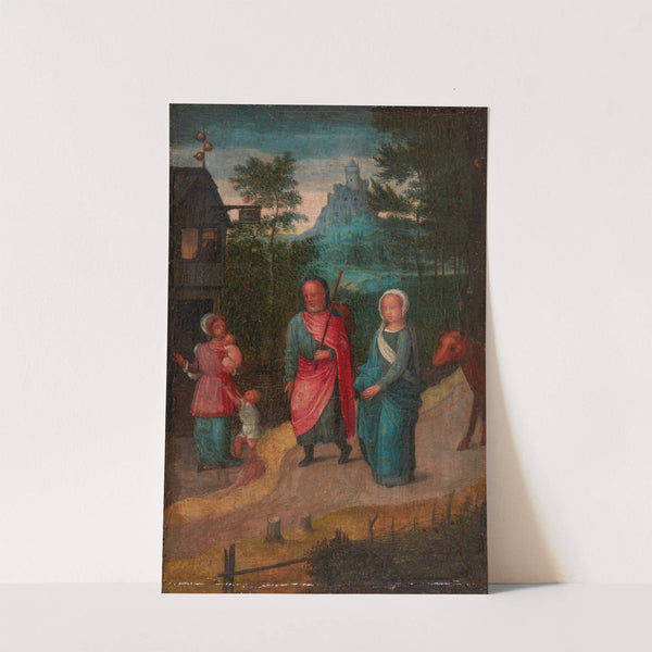 Mary and Joseph in Bethlehem by Adriaen Isenbrandt