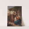 Mary and Joseph with the baby Jesus by Julius Frank