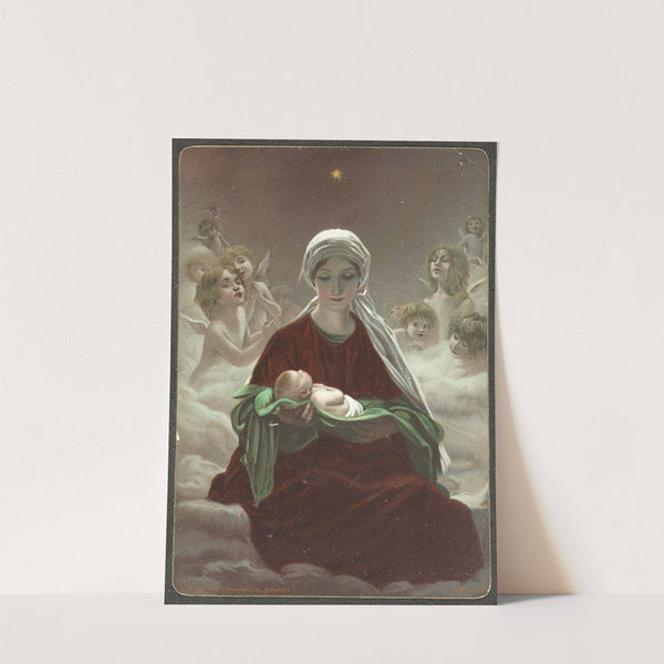 Mary and the baby Jesus by Bruno Piglhein