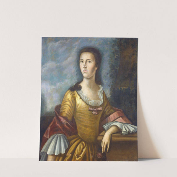 Mary Bethel Boude (Mrs. Samuel Boude) (1755-1756) by Benjamin West