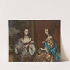 Mary Capel (1630–1715), Later Duchess of Beaufort, and Her Sister Elizabeth (1633–1678), Countess of Carnarvon by Sir Peter Lely