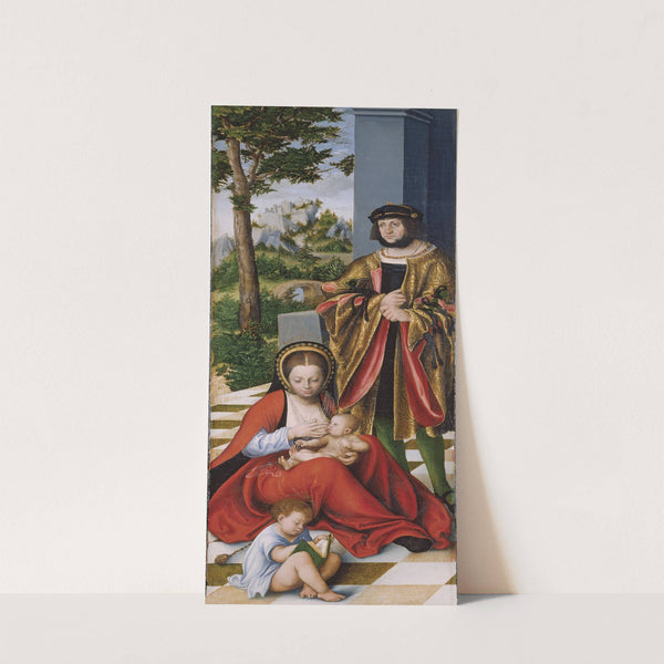 Mary Cleophas and Alphaeus (with the features of Frederick the Wise) with two of their sons (1509) by Lucas Cranach the Elder