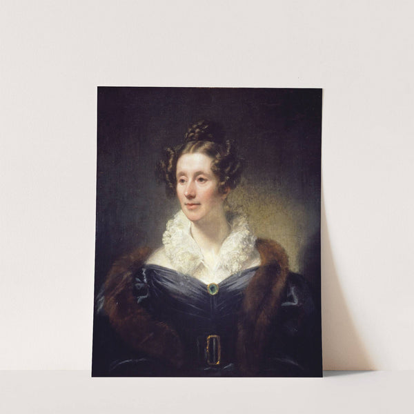 Mary Fairfax, Mrs William Somerville, 1780 - 1872. Writer on science by Thomas Phillips