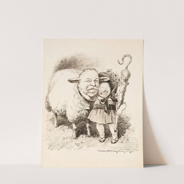 Mary had a little lamb (1908) by William Henry Walker