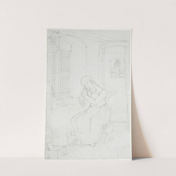 Mary in the chamber by Franz Pforr