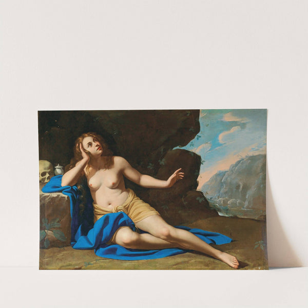 Mary Magdalene In Ecstasy Ii by Artemisia Gentileschi