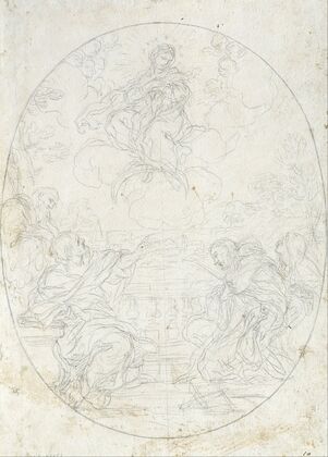 Mary the Immaculate Appears to Four Saints