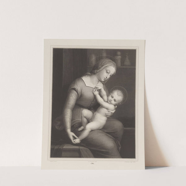 Mary with Child (1838) by Francois Forster