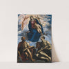 Mary with the Child, Venerated by St. Marc and St. Luke by Jacopo Tintoretto