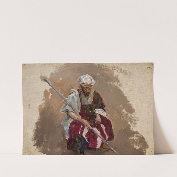 Maryino – Portrait in African costume by Jan Ciągliński