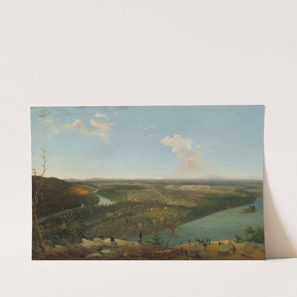 Maryland Heights; Siege of Harpers Ferry (1863) by William Macleod