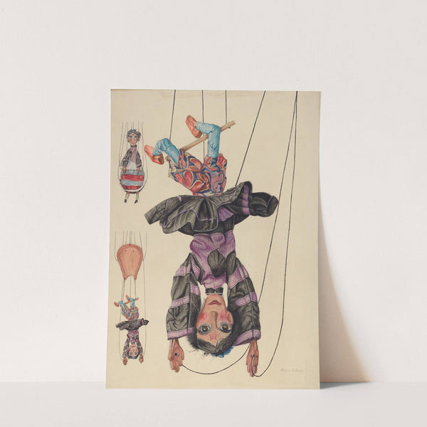 Marylin, the Trapeze Artist by Frank Gray