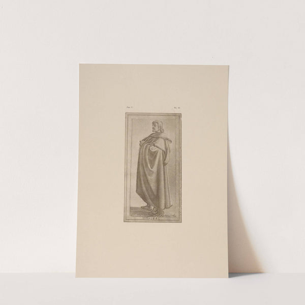 Masaccio - Man in long cloak by P. & D. Colnaghi