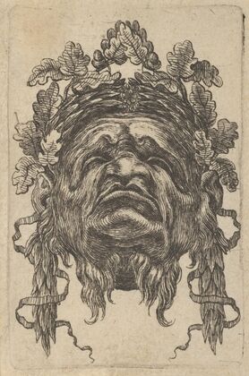 Mask with a Wreath of Laurels and a Wreath of Oak Leaves (1635–1645)