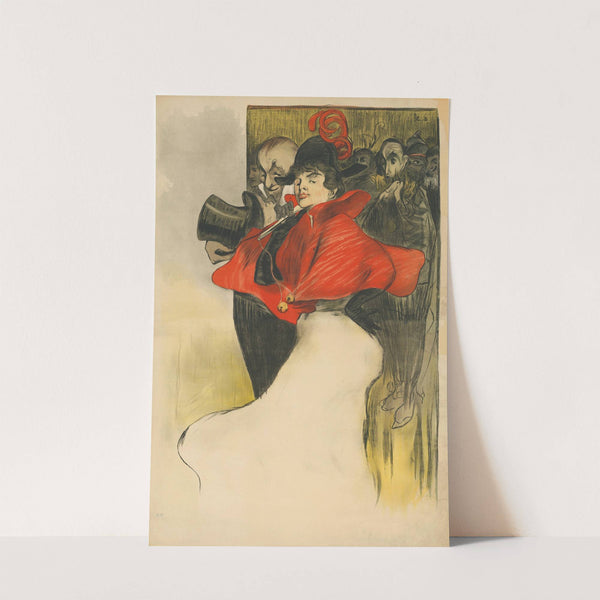 Maskebal in der Orangerie For D’arme (1897) by Emile Schneider