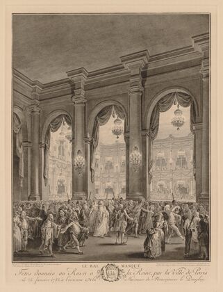 Masked Ball at the Hôtel de Ville, January 23, 1782 (1782)