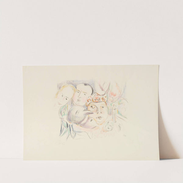 Masken (Cocain, 1) (1924) by Rudolf Grossmann