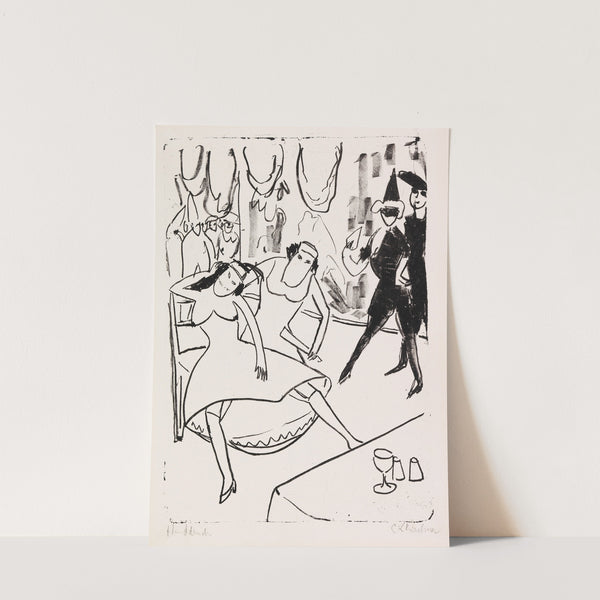 Maskenball (1911) by Ernst Ludwig Kirchner