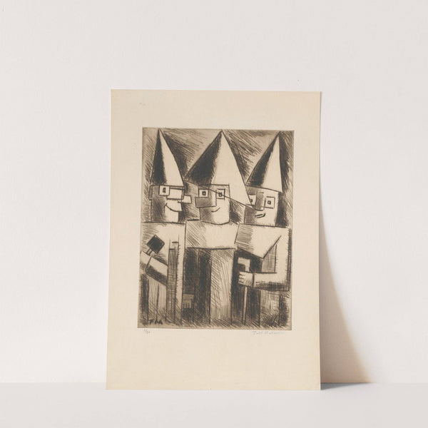 Masks by Tadeusz Makowski