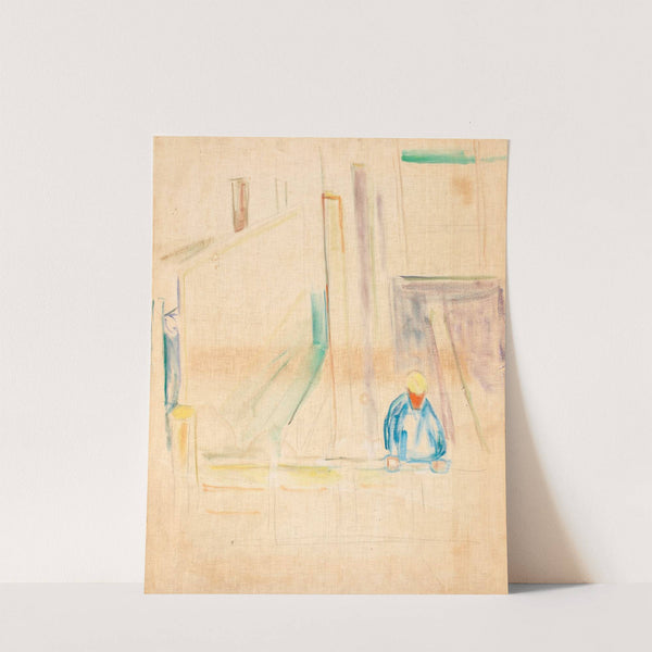 Mason (1929) by Edvard Munch