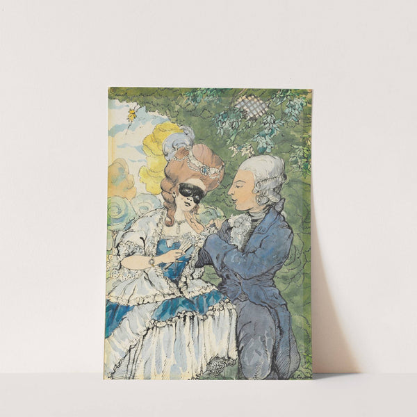 Masquerade by Konstantin Andreevich Somov