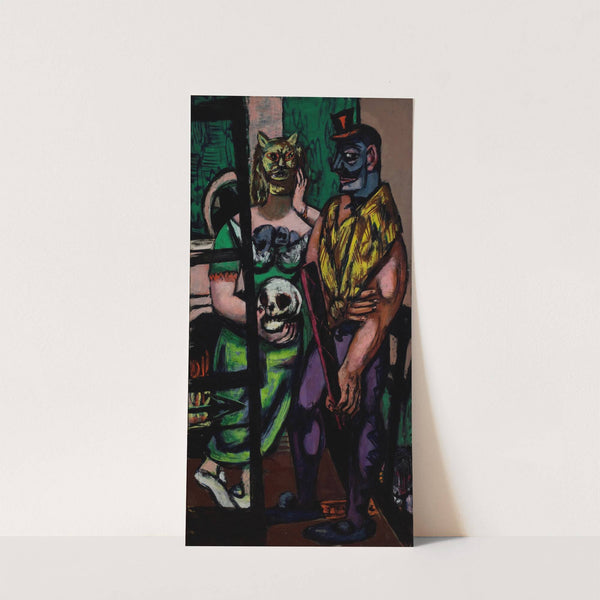 Masquerade (1948) by Max Beckmann