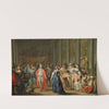 Masquerade Ball (Masked Ball at Venice) (Mid-18th century) by Franz Christoph Janneck