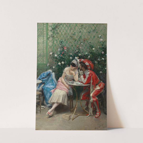 Masqueraders (1875–78) by Raimundo de Madrazo y Garreta