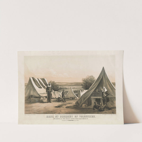 Mass. 8th Regiment of Volunteers (1861) by John H. Bufford'''s & Sons