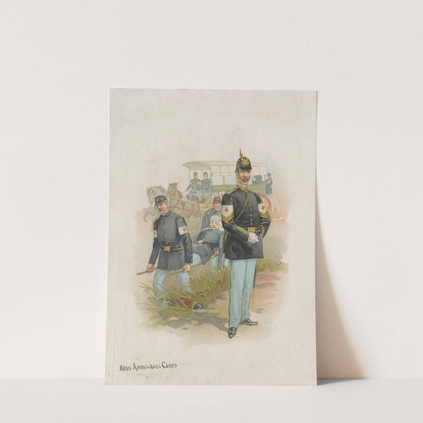 Mass. ambulance corps (1895) by G.H. Buek & Co.
