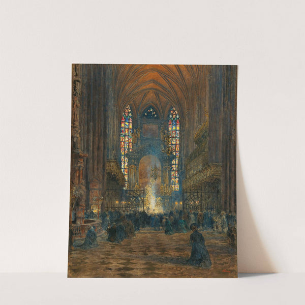 Mass at St. Stephen’s Cathedral by Jindřich Tomec