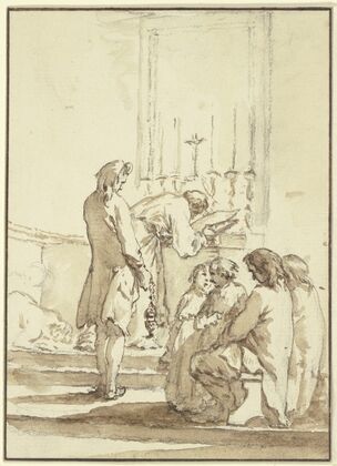 Mass reading priest