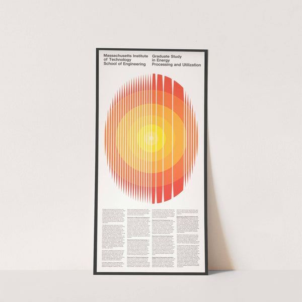 Massachusetts Institute of Technology School of Engineering. Graduate Study in Energy Processing and Utilization (1967) by Dietmar Winkler