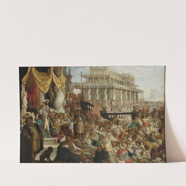 Massacre of the Innocents (Matthew 2-16-18) by Vitus Heinrich