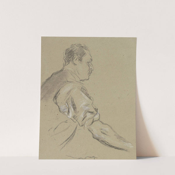 Master butcher Morgenstern by Anton Burger