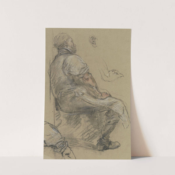 Master butcher Reuter by Anton Burger