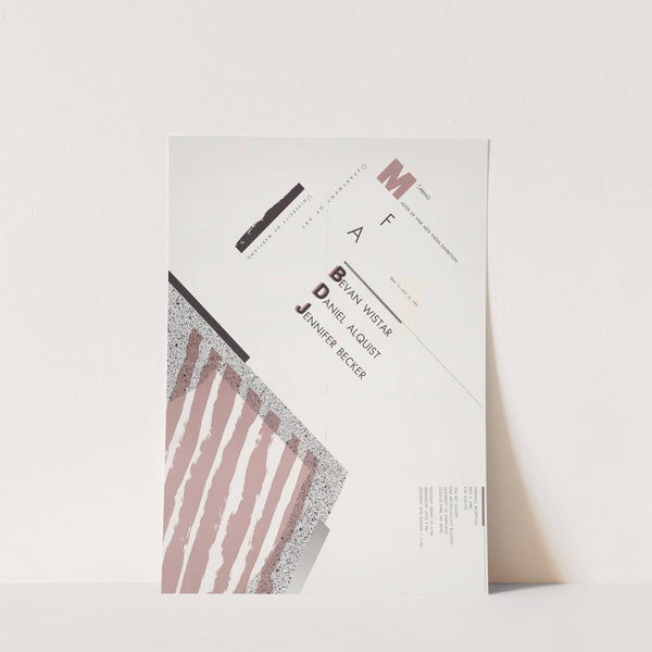 Master of Fine Arts Thesis Exhibition. by John Birmingham