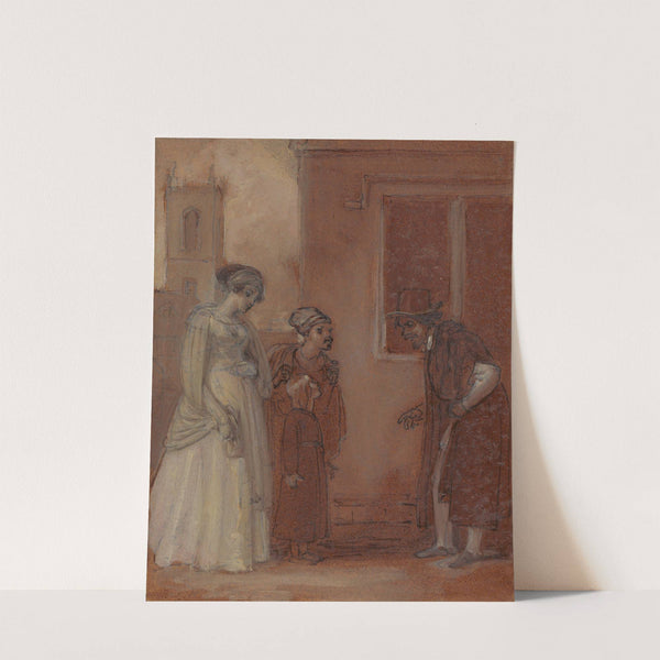 Master William Page and Sir Hugh Evans by Robert Smirke