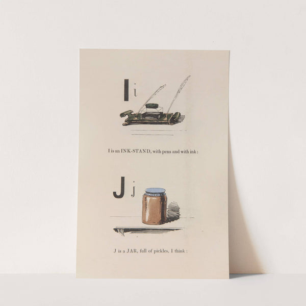 Master Woodbine's alphabet for all good children Pl.06 by William James Linton